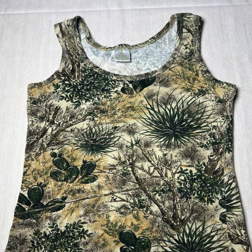Cactus Camo Tank Top